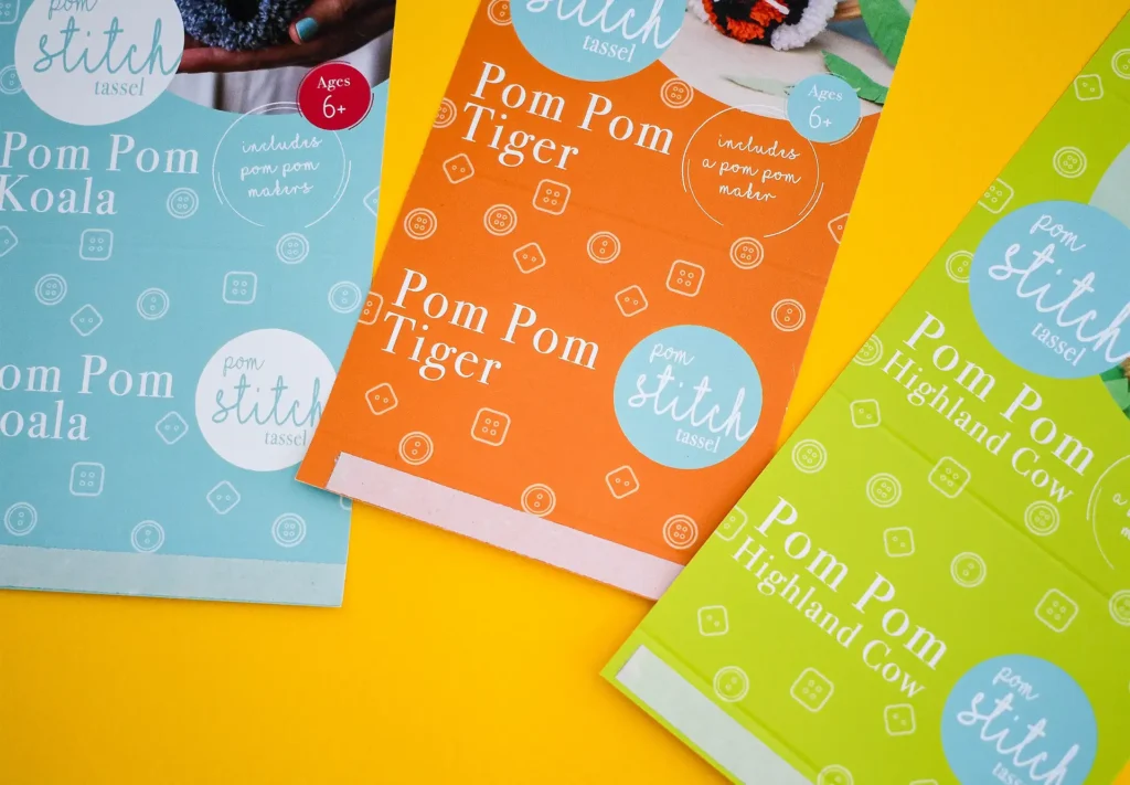 Three different packaging sleeve designs printed for a food company.