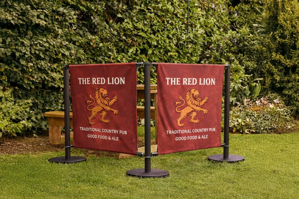 Cafe Barrier - Red Lion