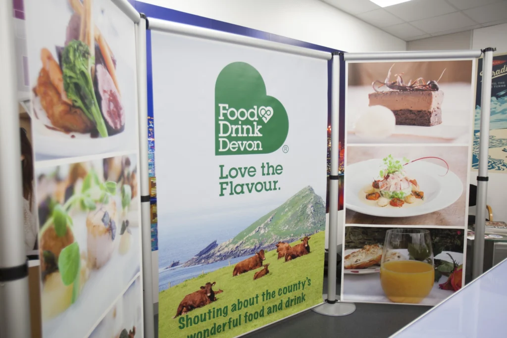 Food Drink Devon exhibition stand
