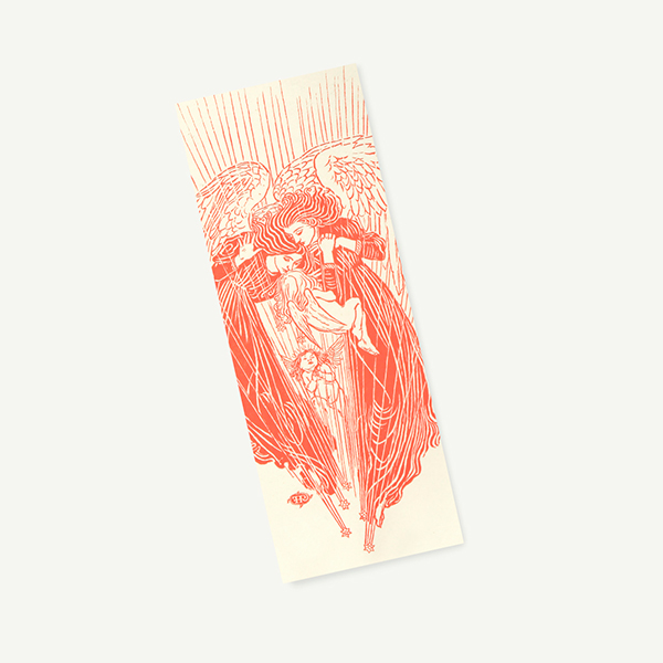 An elegant bookmark print.