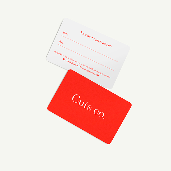 An example of a vibrant high-quality loyalty card.