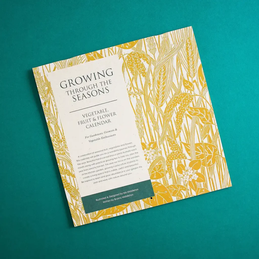 Lithographically printed calendar with sharp detail and rich colour tones.